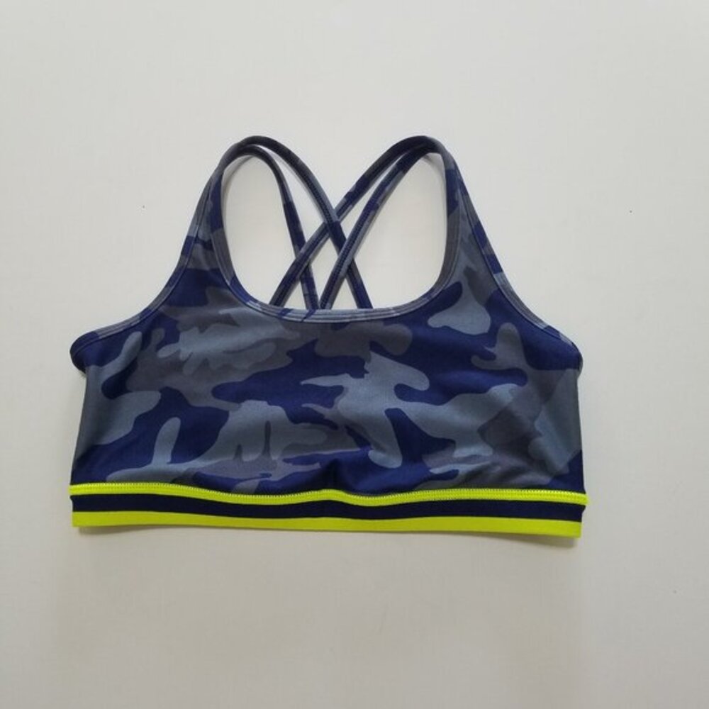 Wear It To Heart WITH Camo Sports Bra Size S